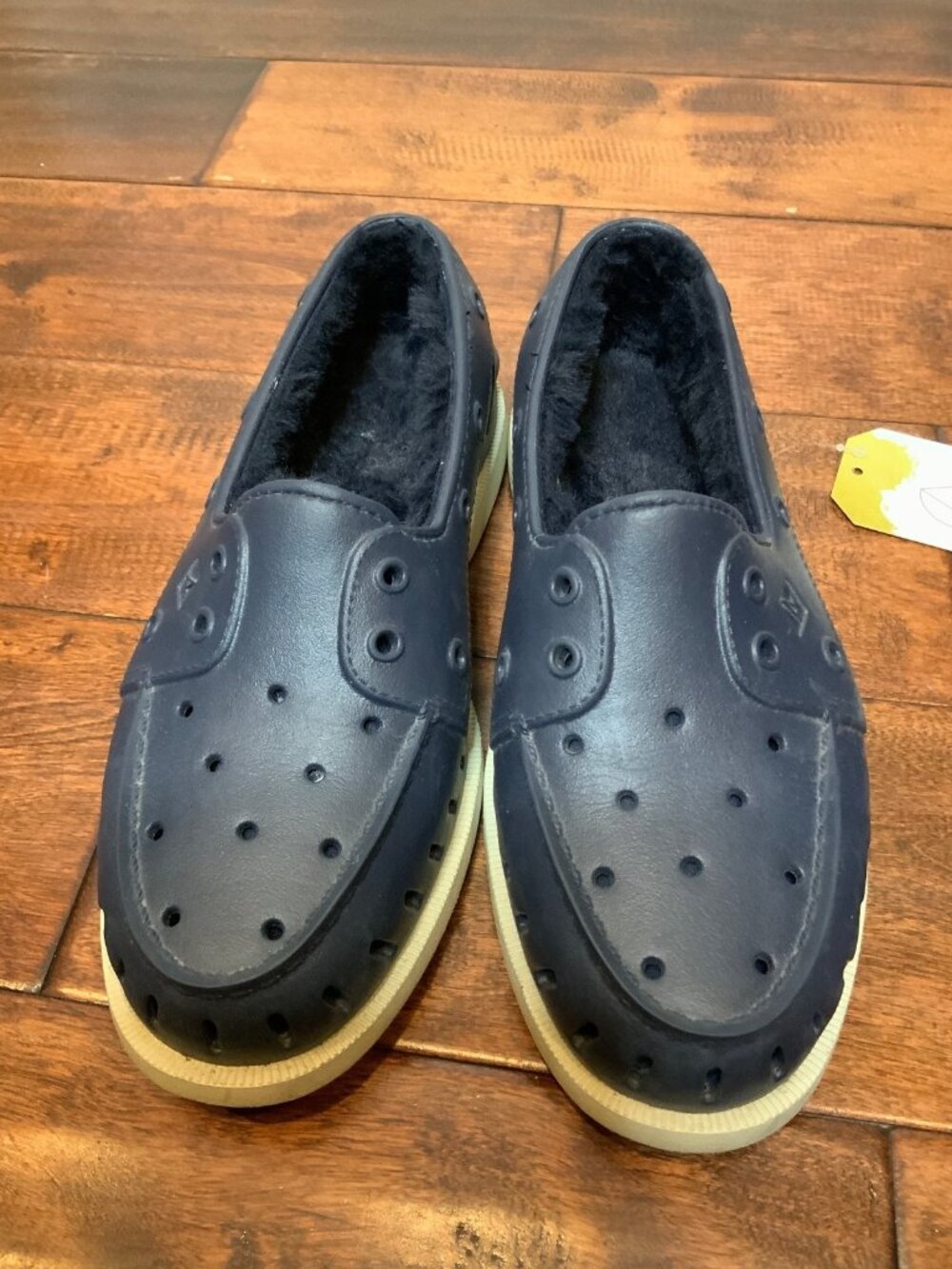 Sperry Top-Sider Navy Blue Original Float Cozy Boat Shoes, Size 8
